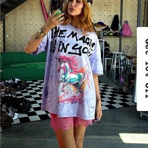 Dressed in LALA Magical Unicorn Tee - Lavender